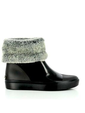 * Lemon Jelly Irena Black Ankle Boots Size 37/5.5